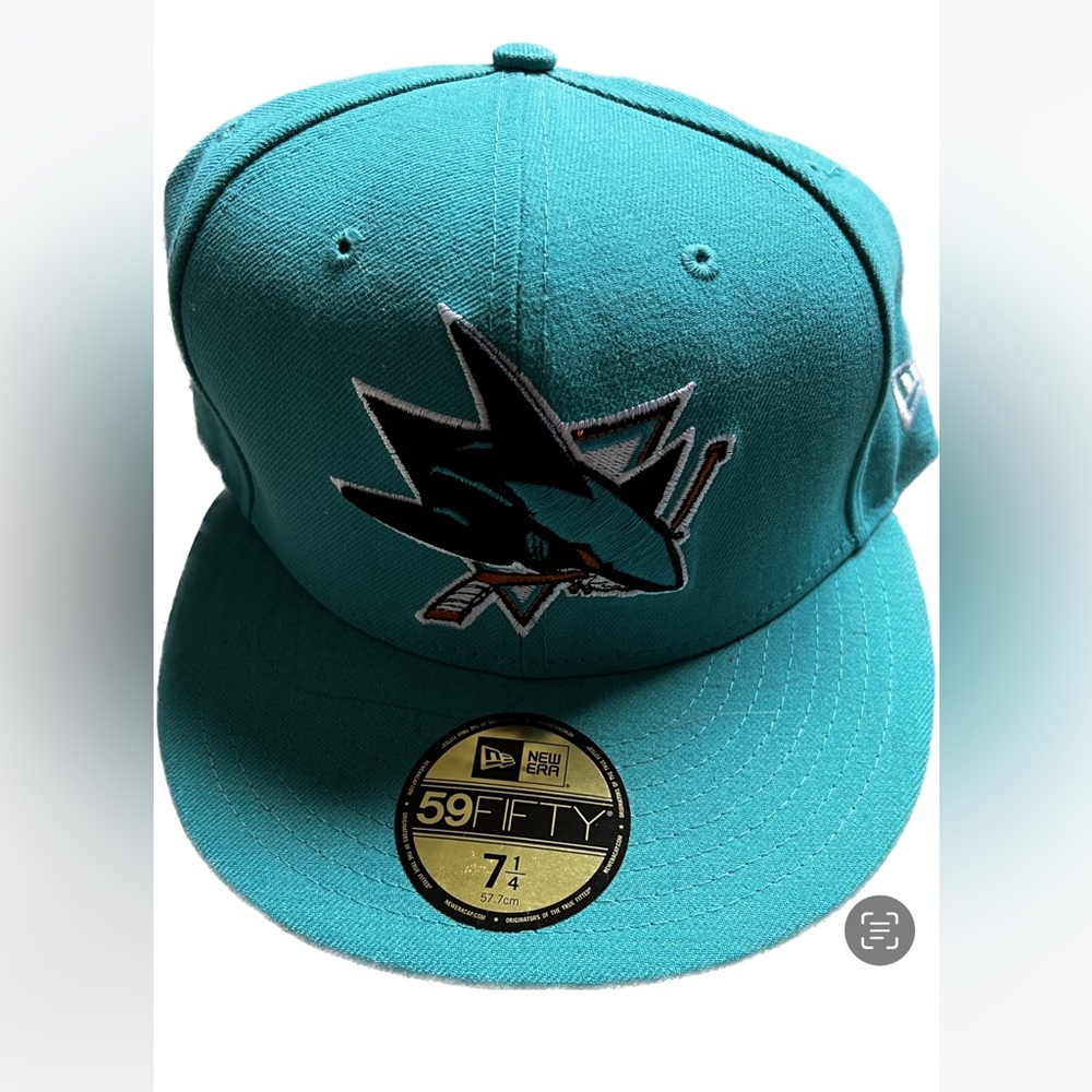 New Era 59Fifty San Jose Sharks Hat EUC 7.25